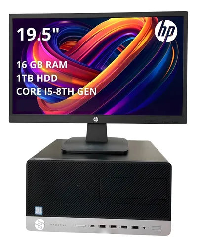 Pc Hp Prodesk 600 G5 I5 8va 16gb I Casa, Trabajo O Estudio (Reacondicionado)